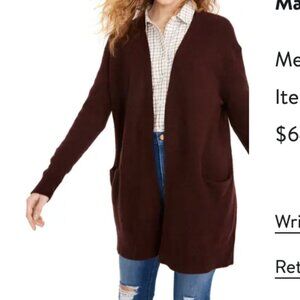 Madewell Ryder Cardigan